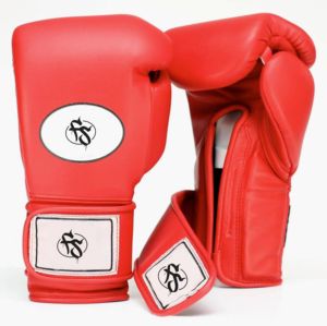Guantes de boxeo profesionales de alta calidad para hombres Venta caliente Guantes de cuero PU - Product Image 4