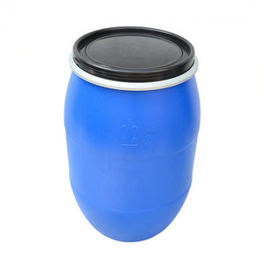Fût à huile en plastique <span class=keywords><strong>bleu</strong></span> HDPE de <span class=keywords><strong>60</strong></span> <span class=keywords><strong>litres</strong></span> - Product Image 1