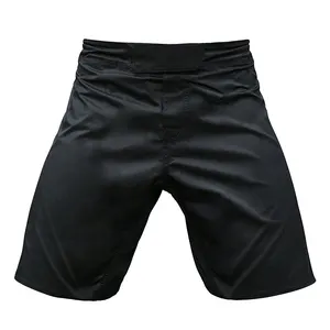 Shorts MMA unis pour hommes, vente en gros, taille élastique, écologiques, résistants aux taches, vêtements d'entraînement de fitness, arts martiaux, haute qualité - Product Image 1