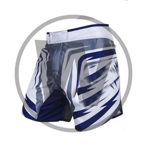 Pantalones Cortos de Entrenamiento de MMA con Diseño de Nombre Personalizado, Logotipo, Material de Spandex/Poliéster, Impresión Digital, Unisex - Product Image 5