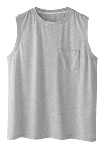 Collection décontractée pour hommes 2022, imprimé tricoté 100% coton, vente en gros, ensemble 2 pièces, débardeur et short, en provenance du Bangladesh - Product Image 6