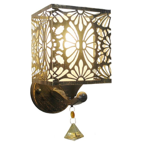 Photophore murale moderne Bougeoir en or Vente en gros Bougeoir en métal pour accessoires d'éclairage à un prix abordable - Product Image 5