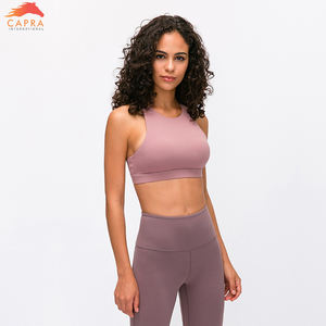 Soutien-gorge de sport sans couture léger et de haute qualité pour femme, haut court de fitness, vêtement de sport à séchage rapide, logo personnalisé, grandes tailles, simple - Product Image 4