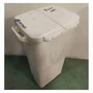 2022 Factory Direct Dry and Wet 2 Segment Waste Bin With Bottom Drawer Cabinet Kitchen Dust Bin Used Mould