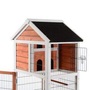 Bois Oiseau Canari Perroquet Volière Cage avec Nichoir - Product Image 4