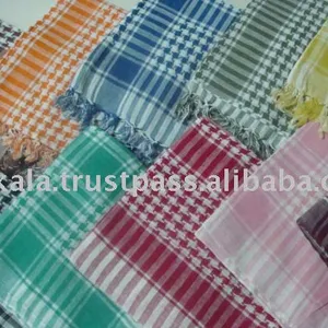 Mode — foulard arabe, 9 coloris, foulard de tête Shemagh, à carreaux pour hommes