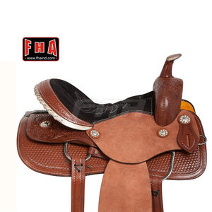 Conjunto completo de sillín de cuero para montar a caballo, accesorios para montar a caballo - Product Image 2