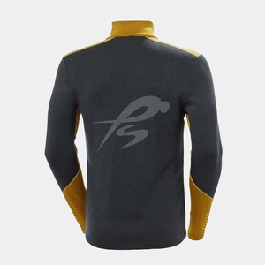 Men's Custom Made Printed 2026 Wholesale <b>Compression</b> Warm Base layer Top Half Zipper Long Sleeve Under Shirt Crew Neck - Product Image 2
