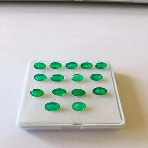 พลอยสีเขียวมรกตธรรมชาติสีเขียวพร้อมใบรับรอง IGI สำหรับเครื่องประดับ - Product Image 4