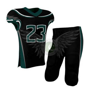 Uniforme de Football américain de couleur unie, uniforme léger pour jeunes américaines, couleur unie - Product Image 6