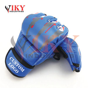 Guantes de MMA de Piel Sintética Personalizados de Alta Calidad, Fabricados por Proveedor de Primera Clase, con Servicio OEM y Medios Dedos - Product Image 2