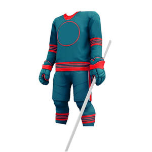 Maillot et pantalon de hockey sur glace avec logo personnalisé de vente chaude Design classique à bas prix pour quantité en vrac Uniforme de hockey sur glace de qualité - Product Image 3