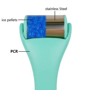 <span class=keywords><strong>Dermaroller</strong></span> pour le <span class=keywords><strong>visage</strong></span> et le corps, rouleau de glace en acier inoxydable, apaisante, réparation solaire, offre spéciale, Amazon - Product Image 2