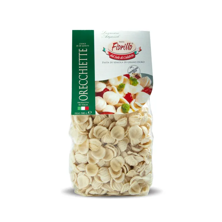 최고 제품 Orecchiette Puglia 우수-수제 500g 이탈리아 파스타-Pasticio Fiorillo 정통 이탈리아 공예 제품