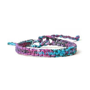 Pulsera de mano de macramé de algodón, joyería de lujo - Product Image 1