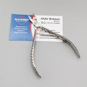 Pinza para cutículas de acero inoxidable de primera calidad, herramienta sostenible para el cuidado de las uñas para manicura y pedicura, uso de dedos - Product Image 2