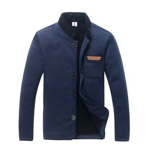 Veste universitaire d'hiver imperméable personnalisée en fourrure de mouton, respirante et réversible pour hommes - Product Image 4