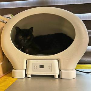 Smart <b>Pet</b> House Heated Bed Inside for Kitty Keep Your <b>Pet</b> in Warm Even in the Winter and Cooler in Summer - Product Image 5