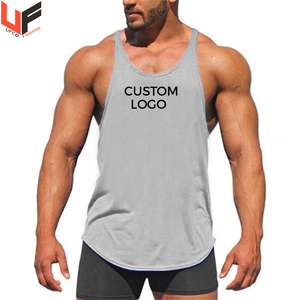 Camiseta sin mangas transpirable de secado rápido para hombre, camisetas lisas de gimnasio para culturismo, Camisetas interiores de secado rápido - Product Image 5