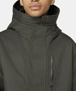 แจ็กเก็ตกันฝนแขนยาวกันลมสำหรับผู้ชาย2025ฤดูหนาวมีขนาดยาวขาย - Product Image 5