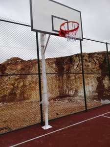 Soporte de aro de baloncesto de tablero de hierro seguro de alta calidad nuevo tipo gran oferta para niños hecho en Turquía - Product Image 2