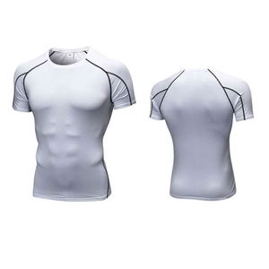 Men Compression Shirts MMA <b>Rashguard</b> Keep Fit Fitness Long Sleeves Base Layer Skin Tight Weight Lifting Elastic Mens T Shirts - Product Image 2