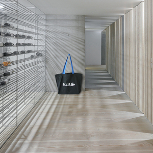 Sac de Shopping en coton imprimé, couleur personnalisée, respectueux de l'environnement, avec robuste poignée - Product Image 3