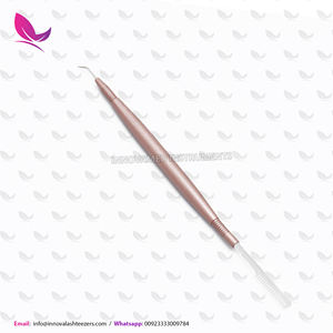 Outil de rehaussement de cils en acier inoxydable personnalisé avec miroir pour cils et bâtonnet de rehaussement de cils réutilisable par Innovamed à prix de gros - Product Image 2