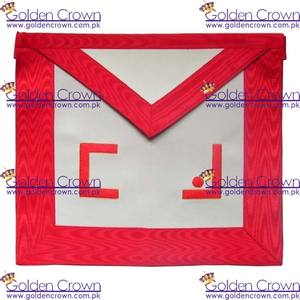 Tablier maçonnique de rite écossais-AASR-Maître maçon-Lettres maçonniques | Fournisseur de tablier maçonnique Regalia - Product Image 6