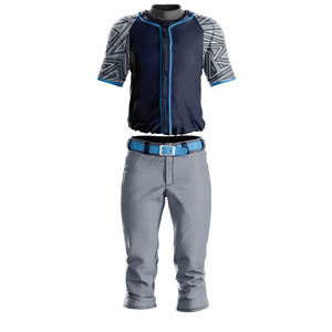 Conjunto de uniforme de béisbol de sublimación personalizado de alta calidad, uniforme de entrenamiento de béisbol deportivo de práctica de vuelta rápida - Product Image 1