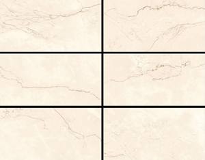 Carreaux muraux en porcelaine blanche brillante modernes 300x600 mm, design solide poli, résistant aux acides, antibactérien pour l'intérieur des hôtels - Product Image 6