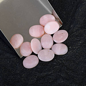 Cabujón Ovalado de Ópalo Rosa Natural de 8x6 mm, Corte Cabujón, Gema Suelta para Joyería, la Mejor Calidad, Superventas - Product Image 4