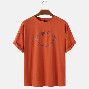 เสื้อยืดออกกำลังกายผู้ชายแบบกำหนดเอง ผ้าฝ้าย 100% เป็นมิตรกับสิ่งแวดล้อม ไซส์พลัส ไม่มีลาย สำหรับการฝึกกล้ามเนื้อ ออกกำลังกาย ฟิตเนส ไซส์ XS-6XL - Product Image 5