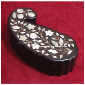 Black Marble Jewelry <b>Box</b> For Home Decorative - Product Image 1