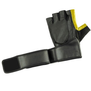 Gants d'entraînement de gymnastique de qualité supérieure avec logo personnalisé Gants d'haltérophilie confortables en néoprène et cuir Vente en gros - Product Image 5