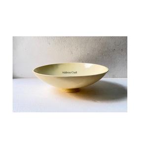 Bol minimaliste en résine rose pour vaisselle Bol à fruits Maison Hôtel Restaurant Cuisine Utilisation Prix compétitif Bol spécialement fabriqué - Product Image 4