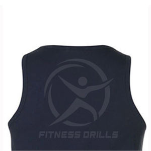 Camiseta sin mangas de algodón 100% Euro Fit para hombre, Chaleco de punto transpirable para gimnasio informal y culturismo, ropa deportiva básica con estampado 3D personalizado - Product Image 5