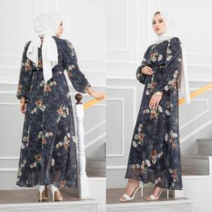 Nouvelle saison femmes vêtements islamiques Abaya caftan tunique Kimono dubaï arabe musulman islamique mode turc qualité robes modestes - Product Image 3
