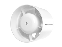125mm en ligne salle de bain ventilateur axial hydroponique grandir tente extracteur conduit ventilateur électrique 220 ~ 240V 50/60HZ 16W 195 M3/H Hi-Tech plastique