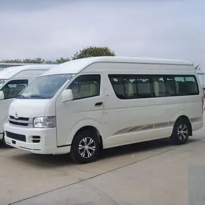 Хорошо используемый автобус Toyota HIACE с высокой крышей-15 местный