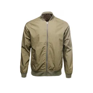 Pakistan Manufacturer Men's Bomber Jacket For Men's Windproof Customized Jackets For Sale