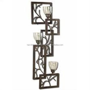 Handmade Wall-mounted <b>Candle</b> Sconce for Home Decor Other Types of <b>Candle</b> <b>Holders</b> <b>Lanterns</b> <b>Candle</b> Jars - Product Image 2