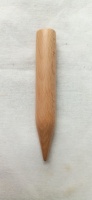 Aiguilles à tricoter circulaire en bois, 10 pièces, sur mesure avec capuchon en laiton et tailles gravées au laser