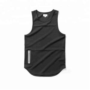 Offres Spéciales Logo personnalisé grande taille vêtements de sport de gymnastique hommes coton Stringer débardeur respirant tricoté Style décontracté - Product Image 3