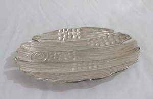 Plateau à fruits en aluminium de luxe moderne vintage classique plaqué nickel de qualité supérieure pour la maison et la cuisine, utilisation pour les mariages et les fêtes - Product Image 4