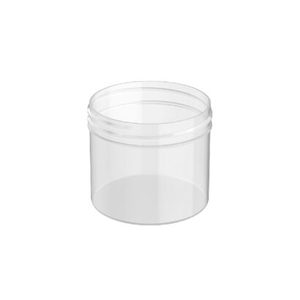 Bocaux à parois droites en PP moulés par soufflage en transparent/noir/blanc - Solutions d'emballage JK Modèle M0096 pour crème pour le visage/lotion - Product Image 3