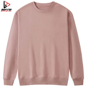 Sweat-shirt pour homme 100% coton, coupe classique, col rond, qualité supérieure, personnalisable avec logo OEM, motif uni, style vintage, printemps - Product Image 1