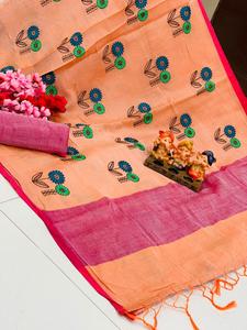 Vente en gros à bas prix de vêtements de travail ethniques Saree Party Wear Wear Wedding Women Wear avec chemisier Georgette Heavy Embroidery Sequence - Product Image 3