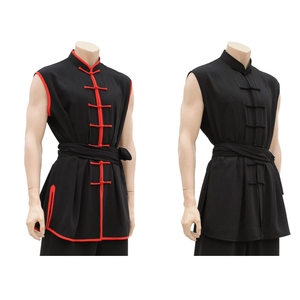 Traje Tang de camisa de kung-fu tradicional, chaqueta de manga larga - Product Image 1