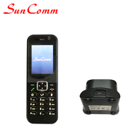 Téléphone IP sans fil pour 2 comptes SIP SC-9068-WPD, prise casque 3,5 mm, voix HD, compatible Wi-Fi pour l'auto-provisionnement 1